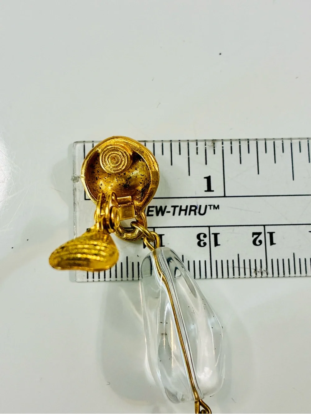 Anne Klein Couture clip earrings